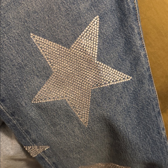 Collina Strada Rhinestone Star Jeans - Picture 7 of 8
